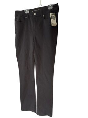Denver Hayes High Rise Straight-Leg. Dark grey. Size 10x30.
